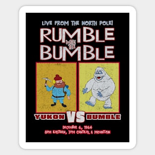 Rumble With The Bumble Sticker